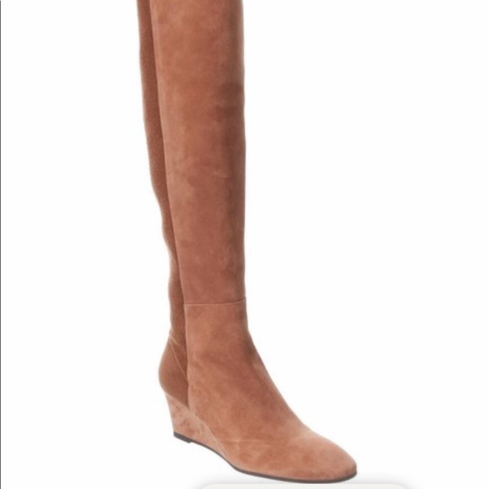 NEW W/ BOX Blaire high boots cappuccino size US 8.5